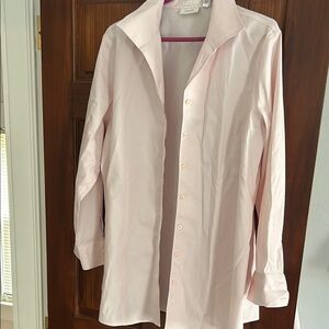 Light Pink Button-Up Shirt